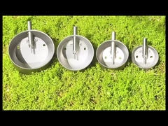 सूअरों के लिए SS304 ओवल आकार का हॉग वाटर बाउल ऑटोमैटिक ड्रिंकर